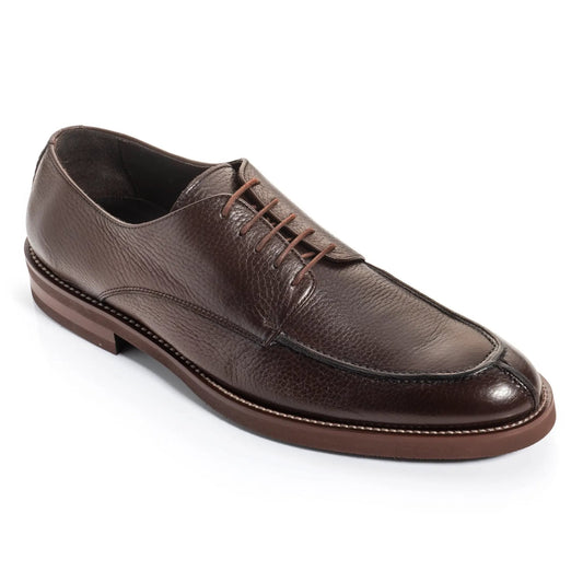 To Boot New York Stevie Brown Deerskin Lace-Up Derby