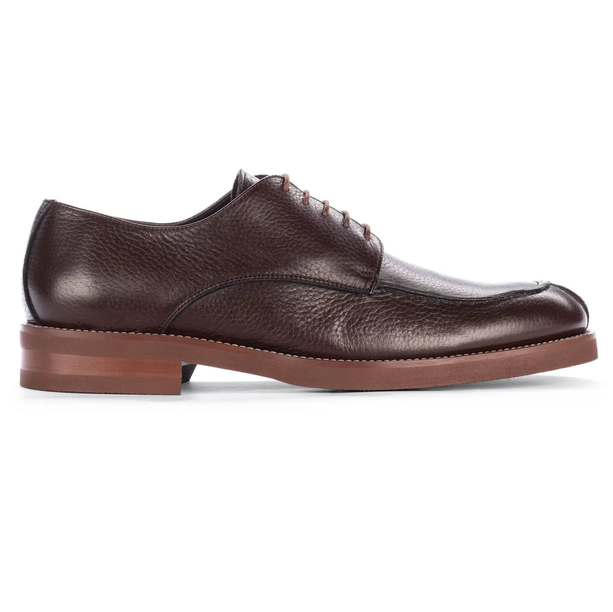 To Boot New York Stevie Brown Deerskin Lace-Up Derby