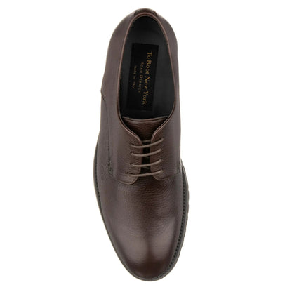 To Boot New York Williamsburg Dark Brown Deerskin Oxford Lace-Up
