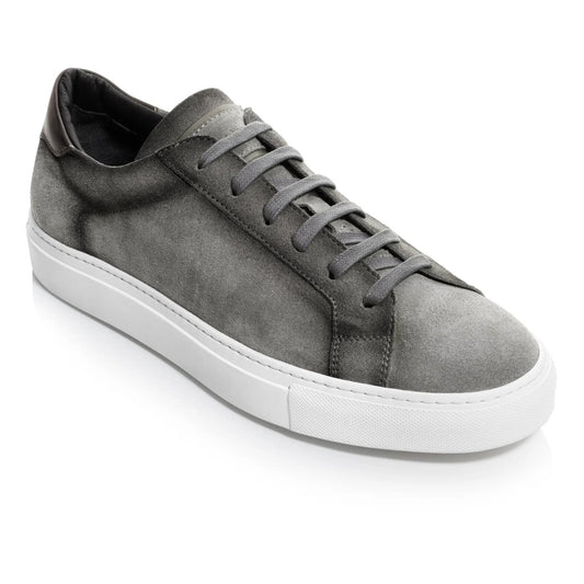 To Boot New York Derrick Grey Suede Sneaker