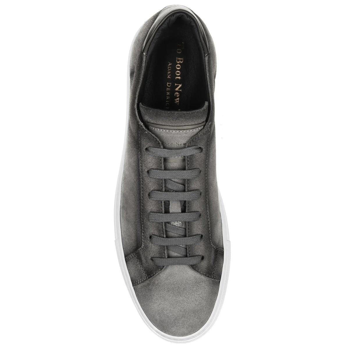 To Boot New York Derrick Grey Suede Sneaker