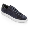 Navy Blue Suede