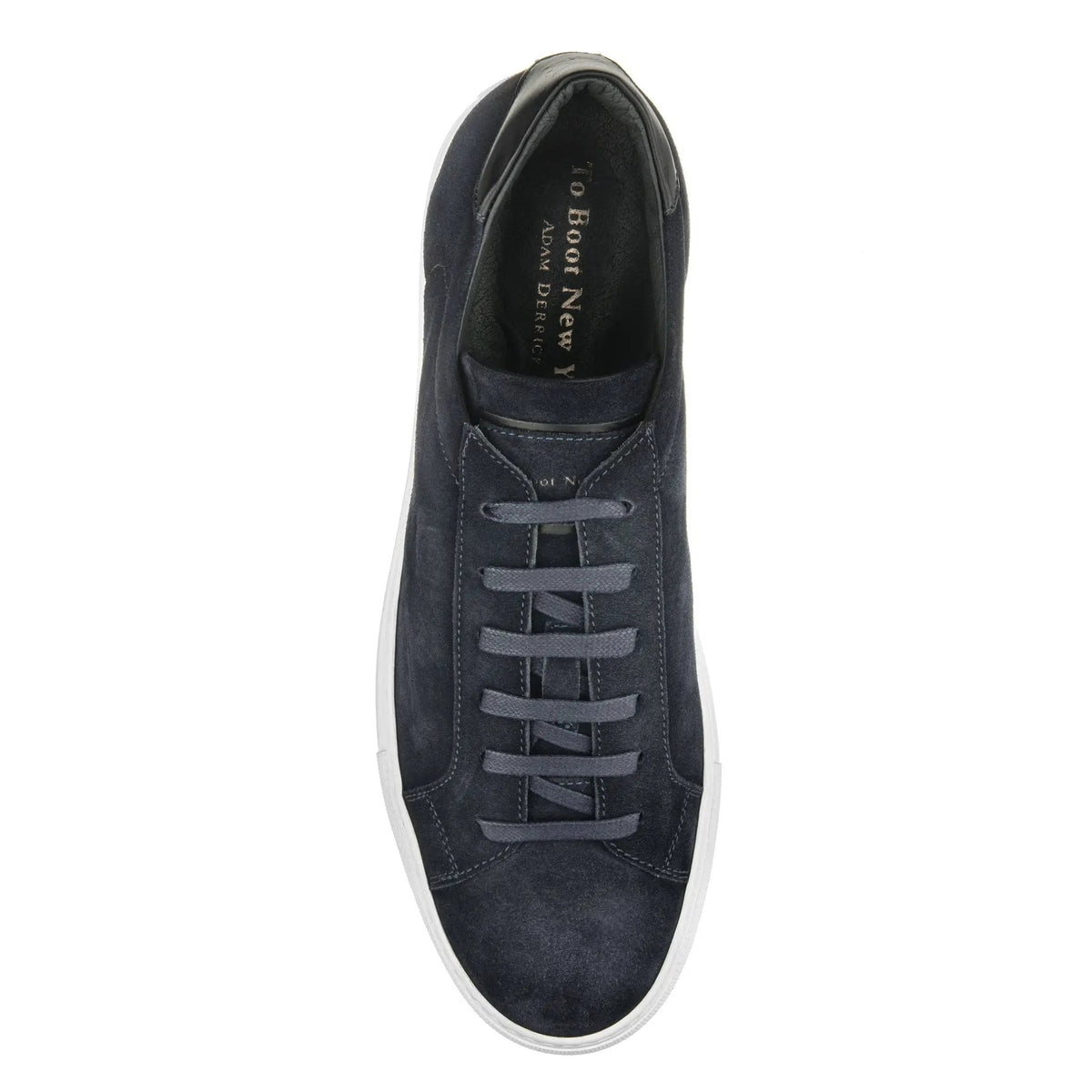 To Boot New York Derrick Navy Blue Suede Sneaker