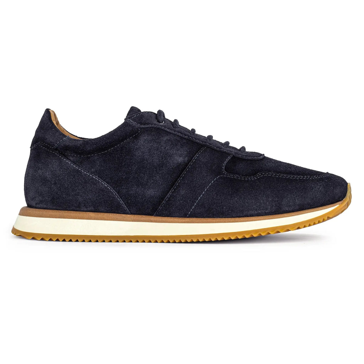 To Boot New York Fanning Navy Blue Suede Sneaker