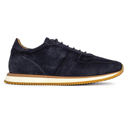 To Boot New York Fanning Navy Blue Suede Sneaker