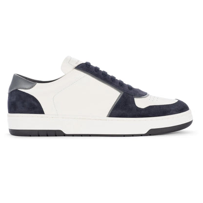 To Boot New York Lennon White/Navy/Grey Court Sneaker