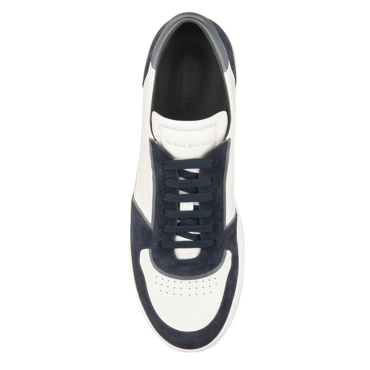 To Boot New York Lennon White/Navy/Grey Court Sneaker