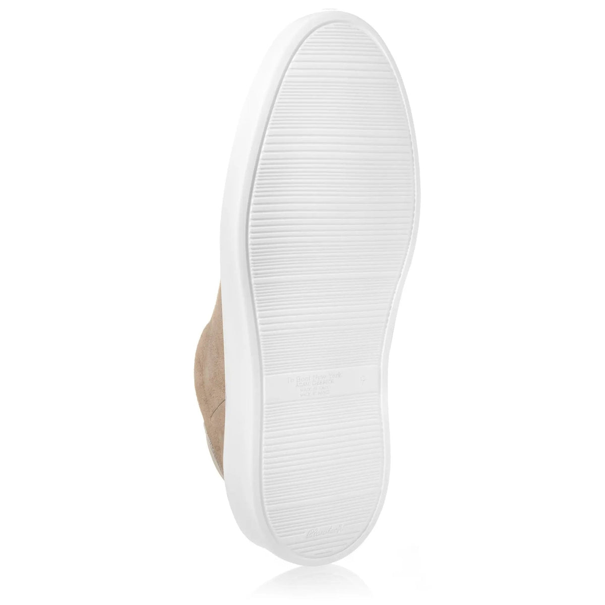 To Boot New York Mathis Taupe/White Suede Sneaker