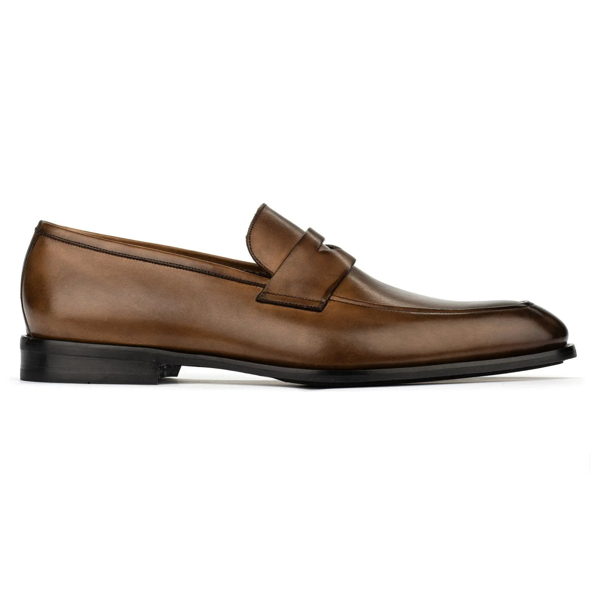 To Boot New York Jagger Medium Tan Calf Penny Loafer