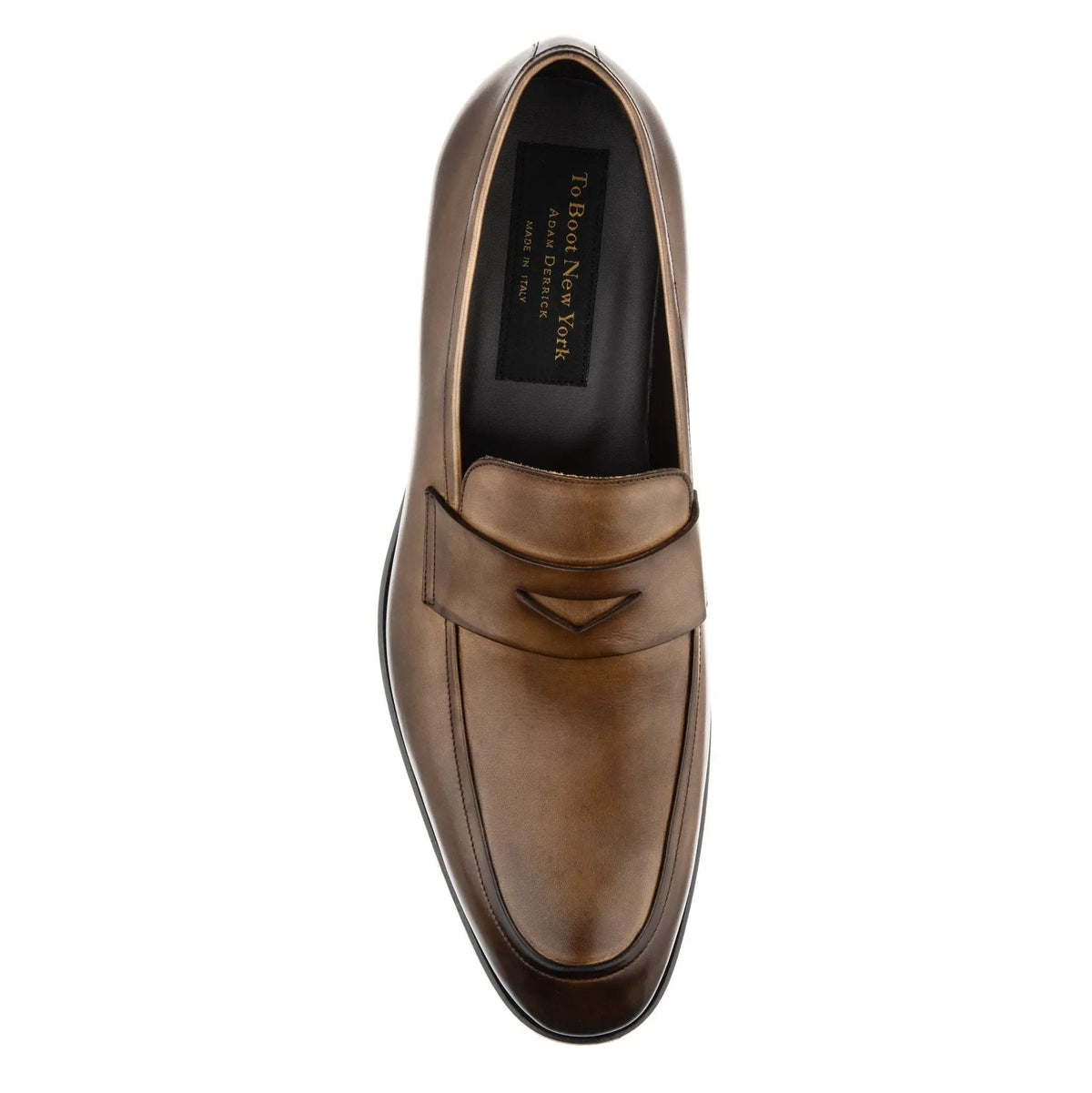 To Boot New York Jagger Medium Tan Calf Penny Loafer
