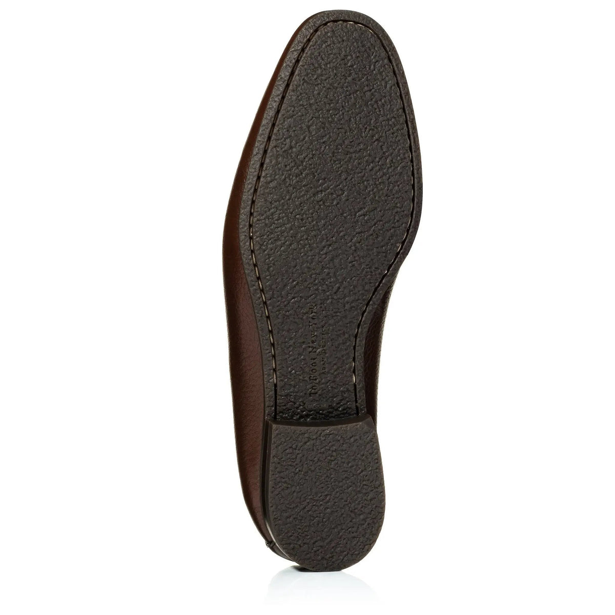 To Boot New York Merritt Brown Deerskin Leather Penny Loafer Slip-On