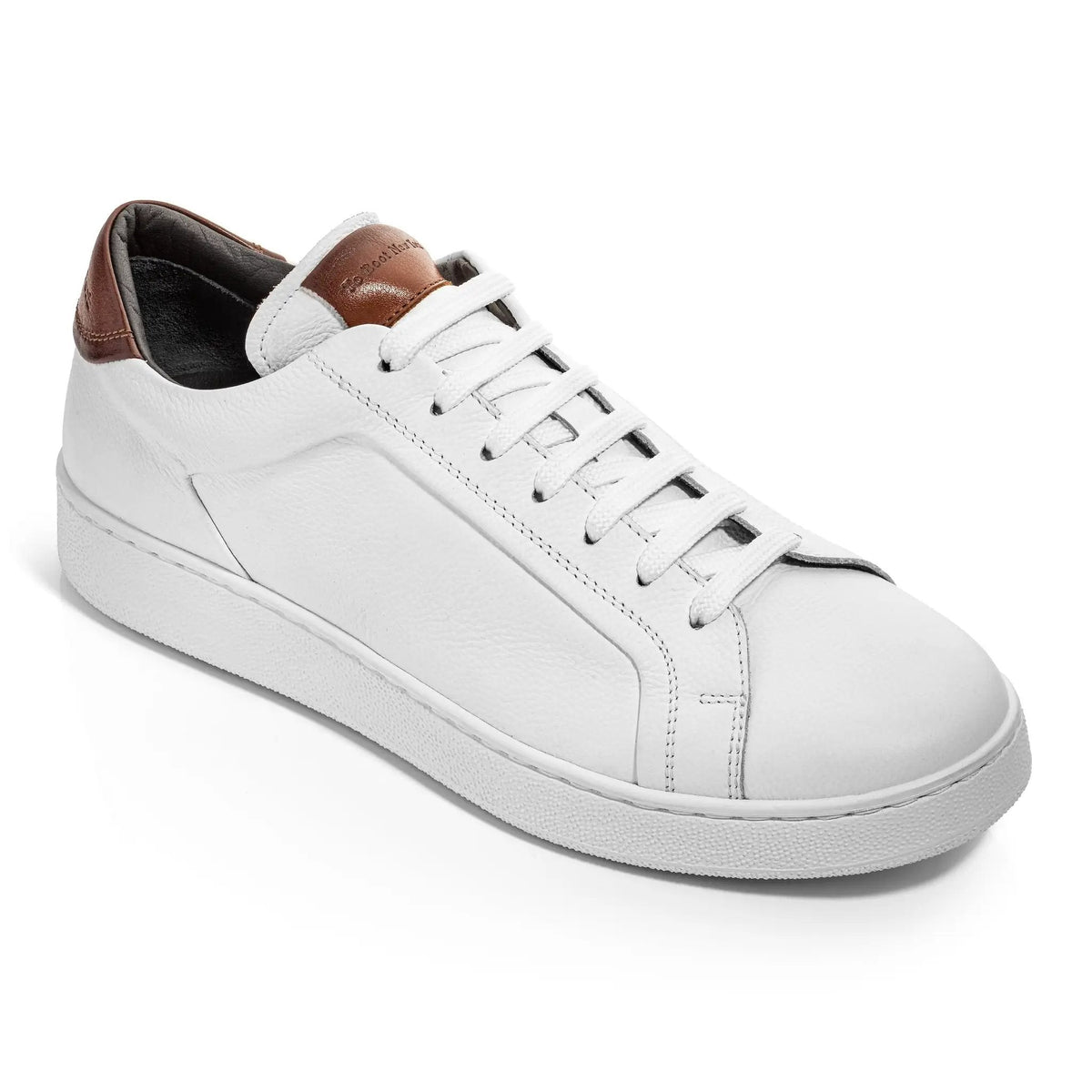 To Boot New York Monterey White/Tan Leather Sneaker