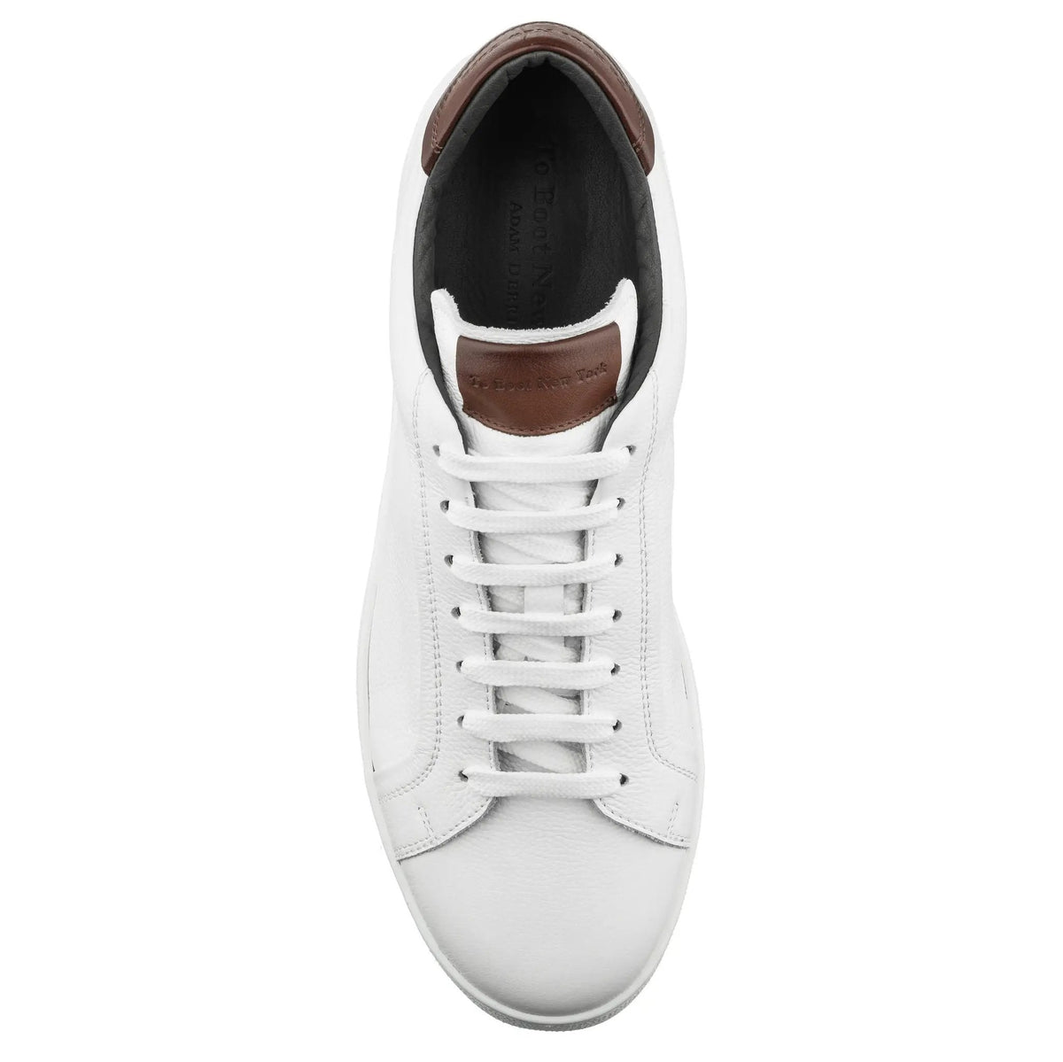 To Boot New York Monterey White/Tan Leather Sneaker