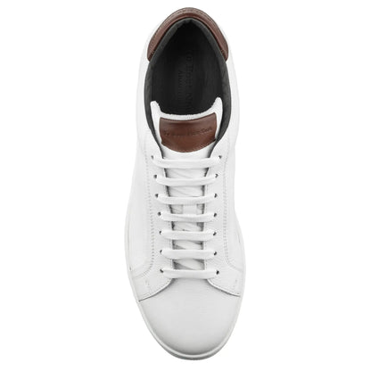 To Boot New York Monterey White/Tan Leather Sneaker