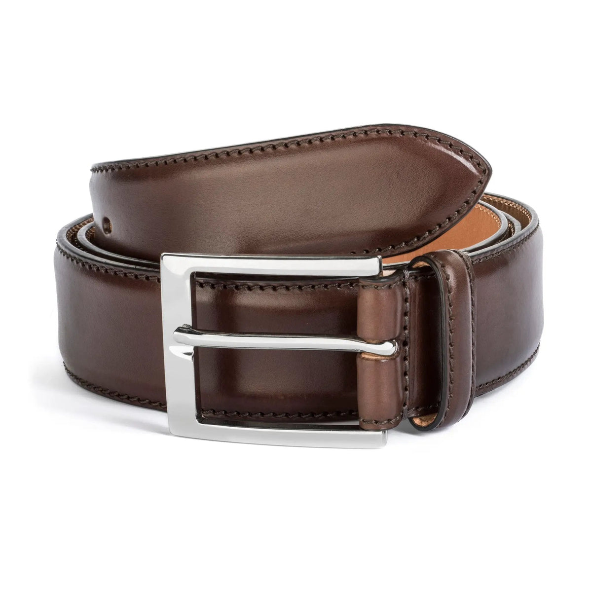 To Boot New York Dark Brown Calf Belt