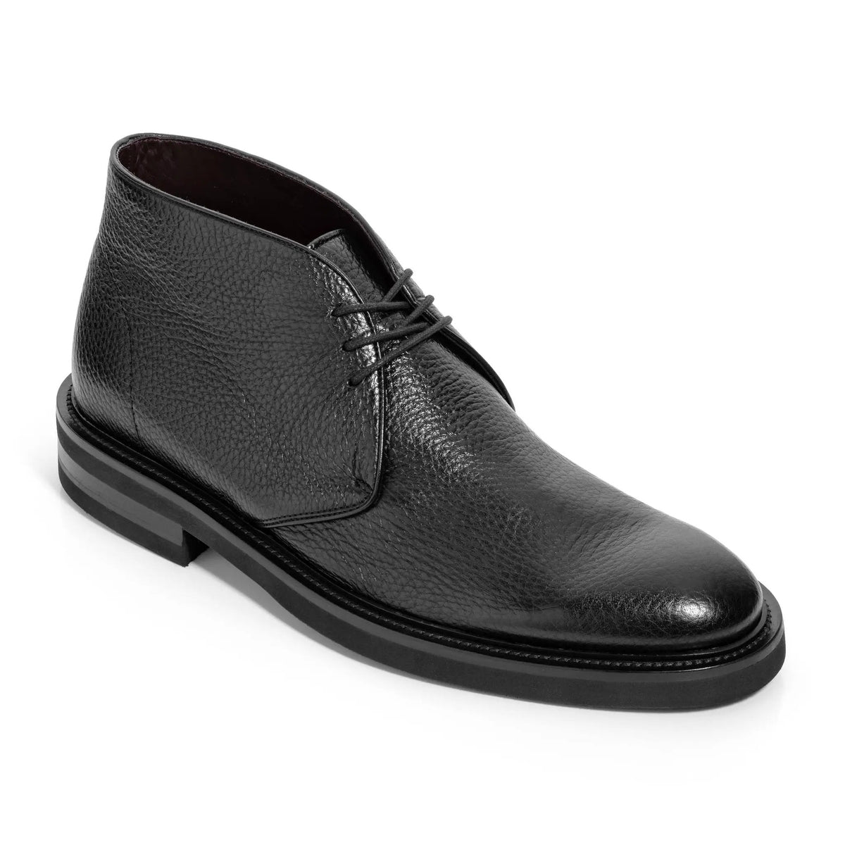 To Boot New York Vista Black Deerskin Chukka Boot
