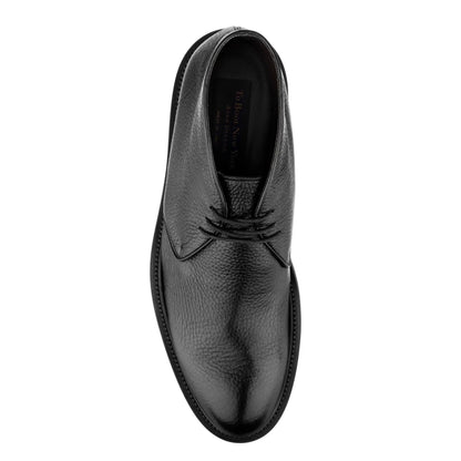 To Boot New York Vista Black Deerskin Chukka Boot