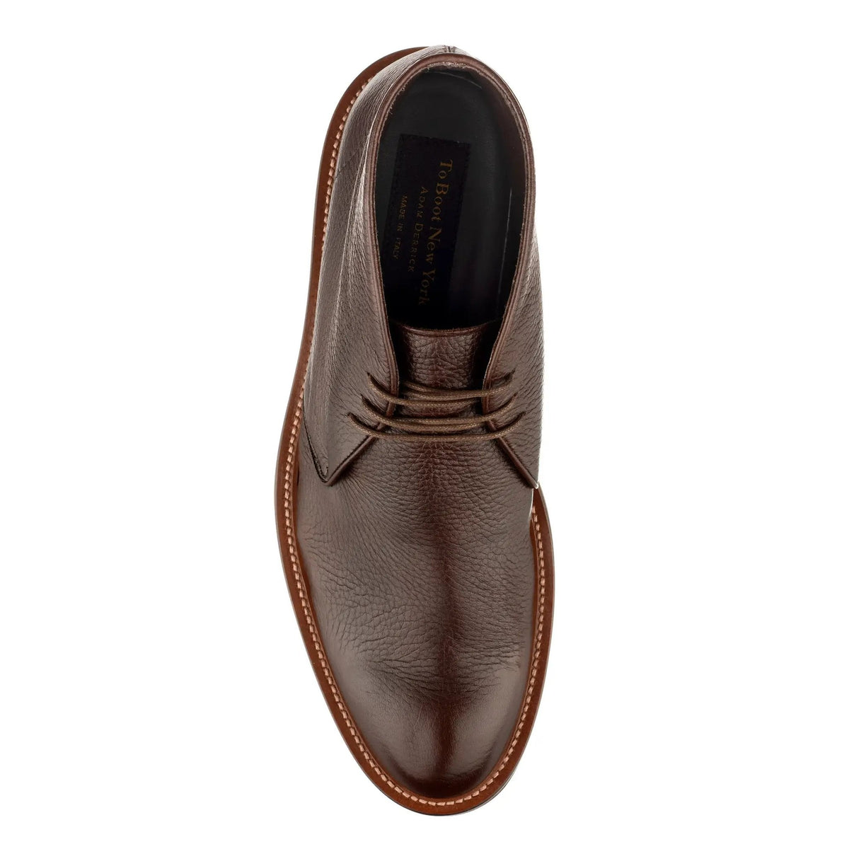 To Boot New York Vista Brown Deerskin Chukka Boot
