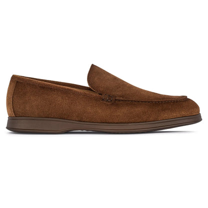 To Boot New York Kendall Mid Brown Aero Suede Luxury Casual Loafer