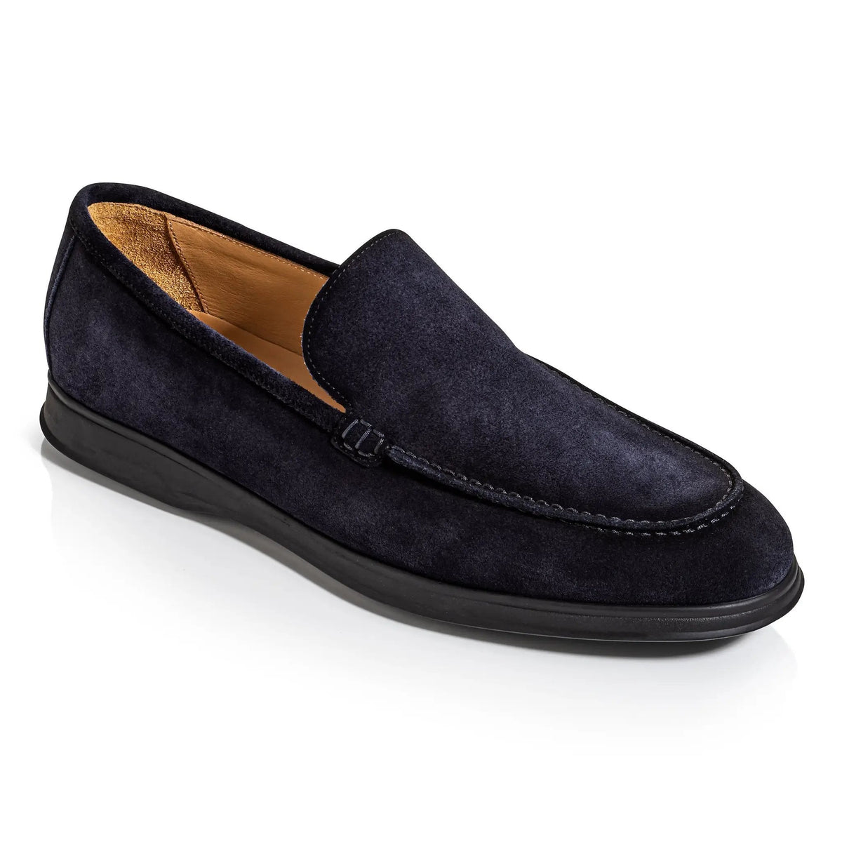 To Boot New York Kendall Navy Blue Aero Suede Luxury Casual Loafer