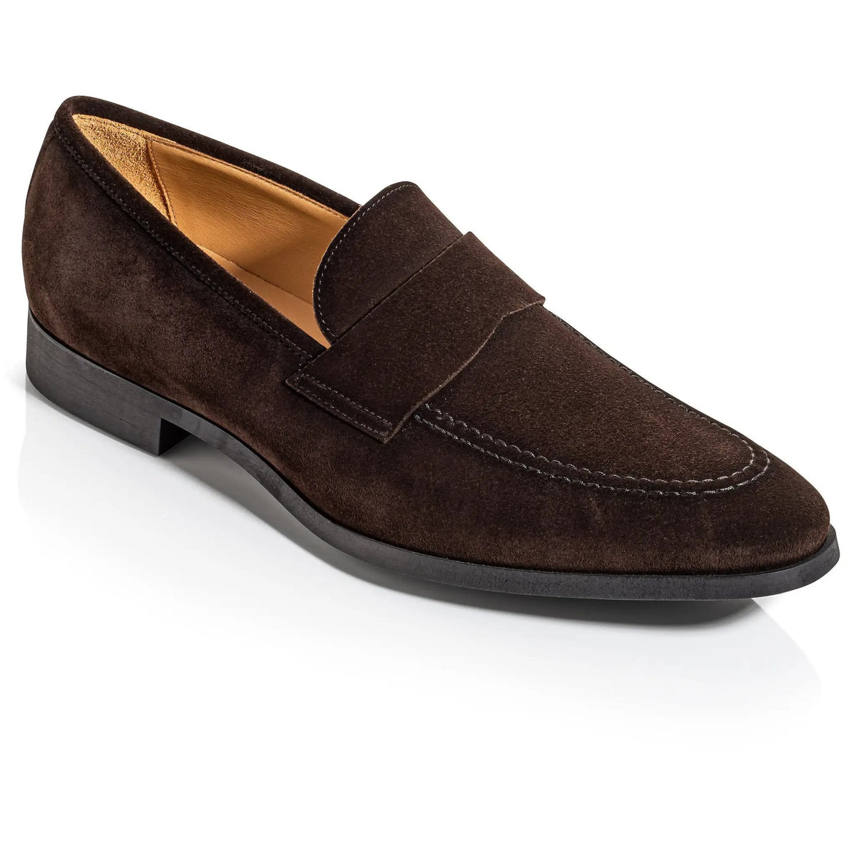 To Boot New York La Salle Brown Suede Saddle Strap Loafer