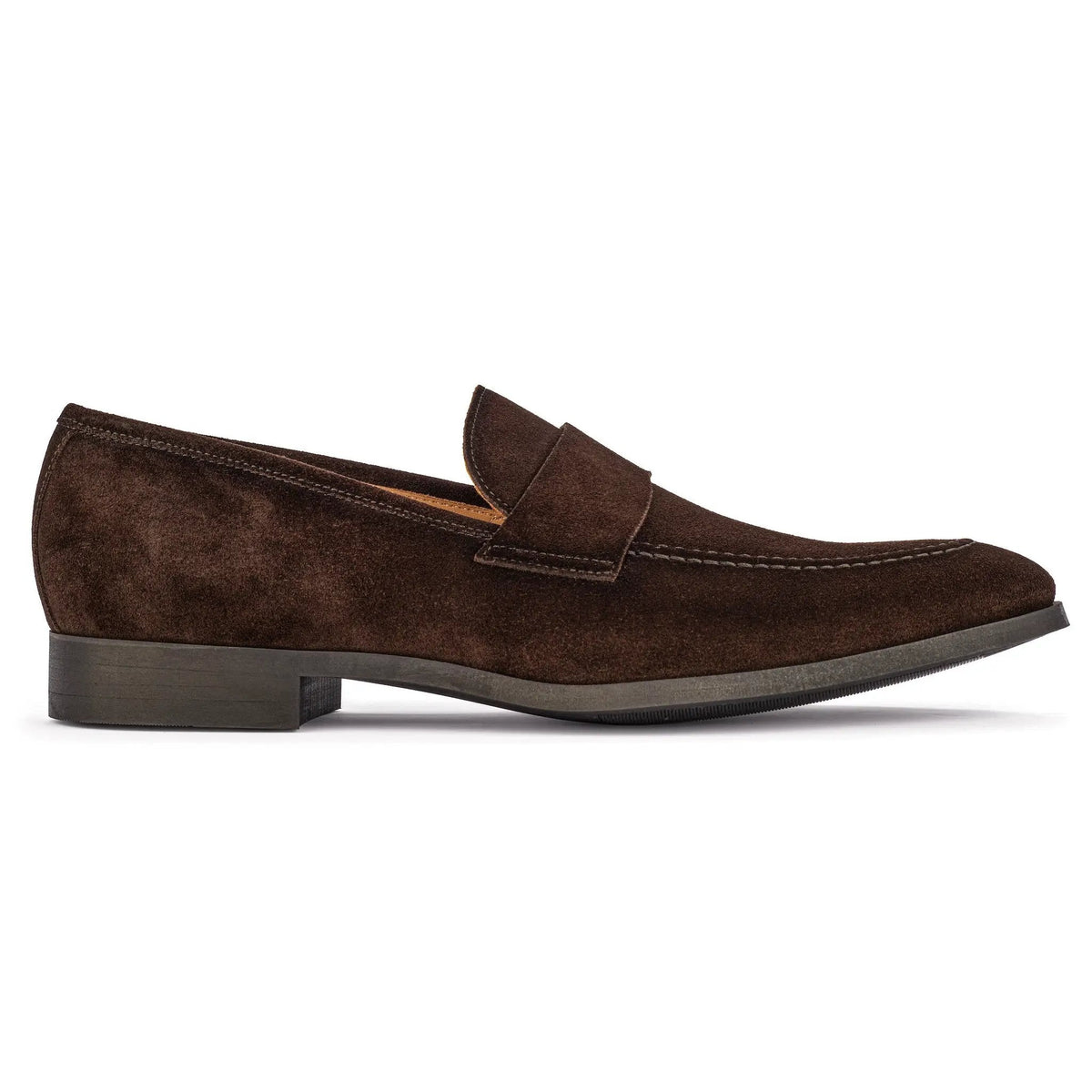 To Boot New York La Salle Brown Suede Saddle Strap Loafer