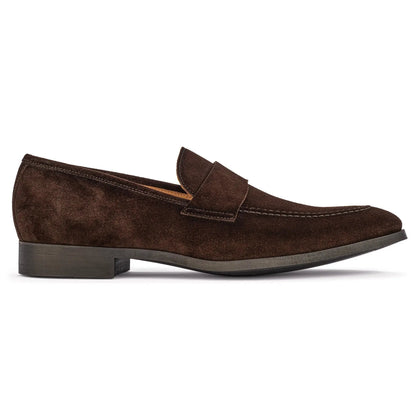To Boot New York La Salle Brown Suede Saddle Strap Loafer