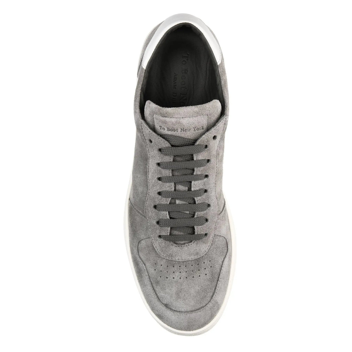 To Boot New York Middleton Grey Suede/White Sneaker