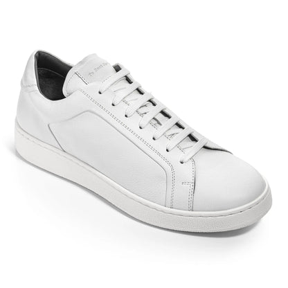 To Boot New York Monterey White / White Full Grain Leather Sneaker