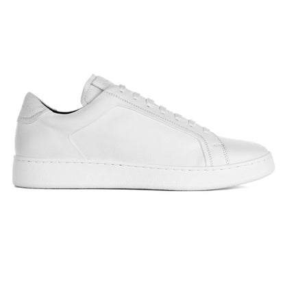 To Boot New York Monterey White / White Full Grain Leather Sneaker