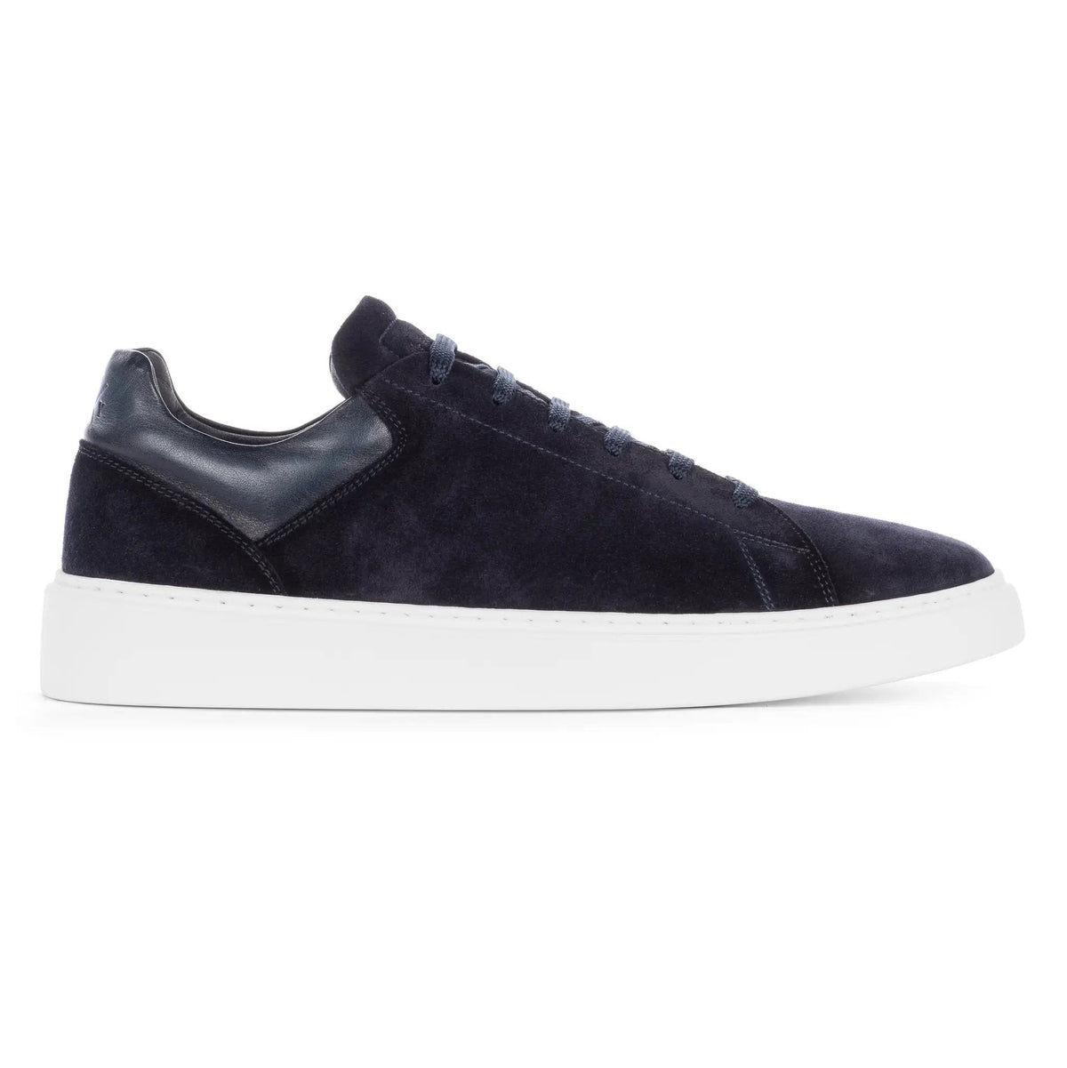 To Boot New York Rocco Blue Aero Calf Suede Sneaker