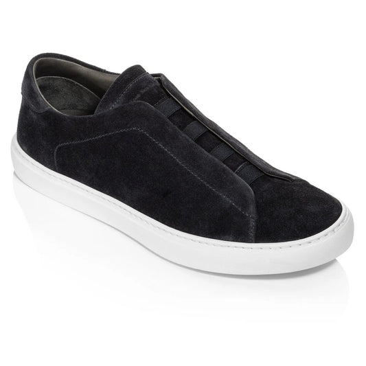 To Boot New York Stone Navy Suede Slip-On Sneaker