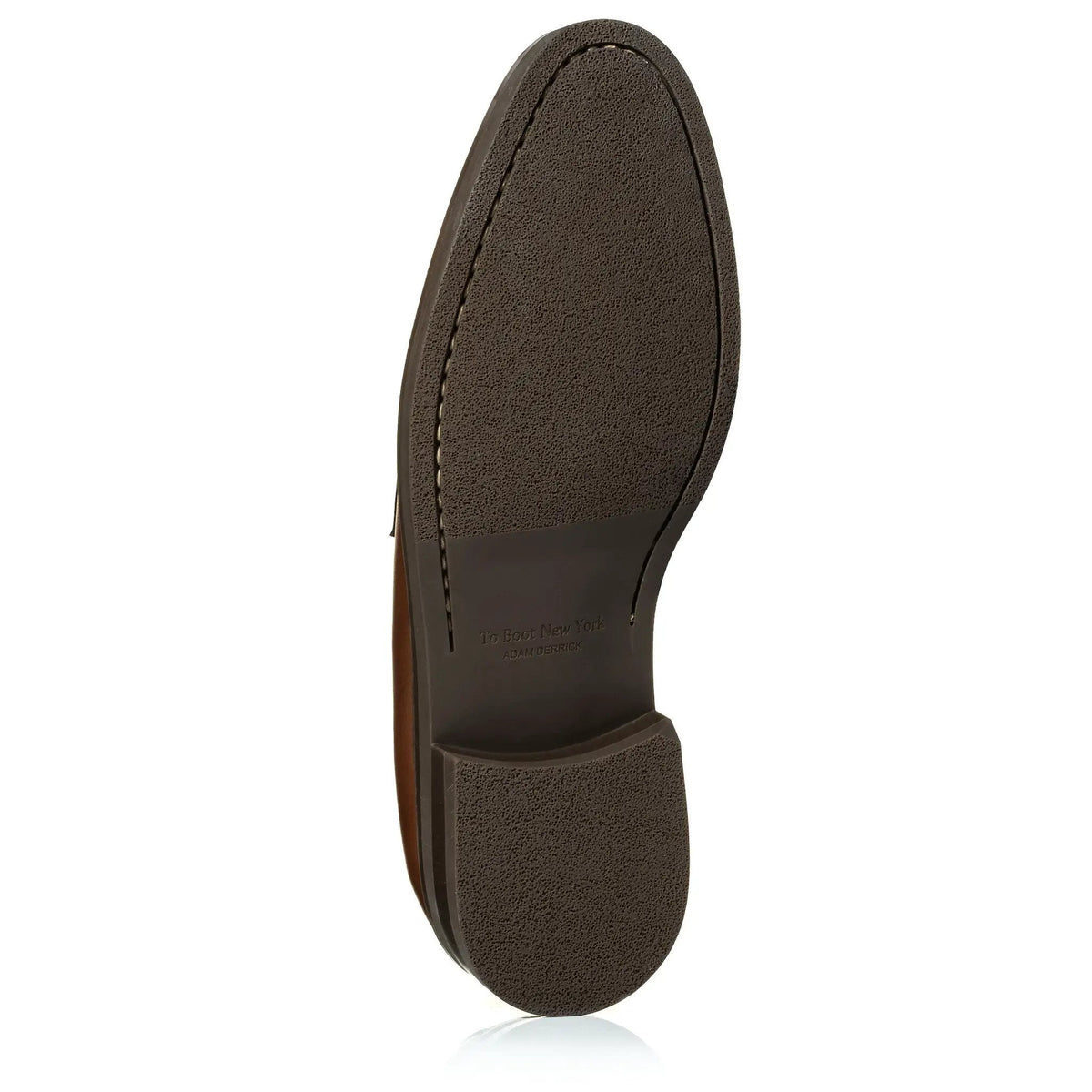 To Boot New York Simon Burnished Tan Calf Leather Penny Loafer