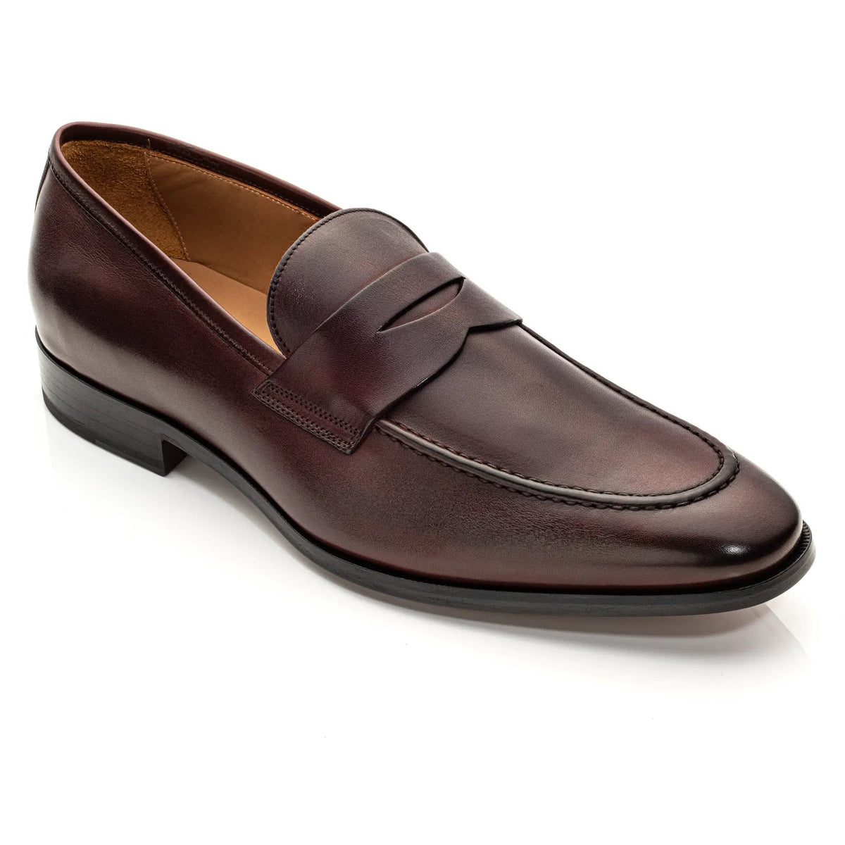 To Boot New York Tesoro Bordeaux Calf Slip-On Penny Loafer
