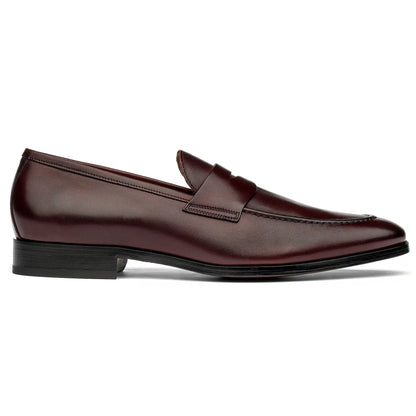 To Boot New York Tesoro Bordeaux Calf Slip-On Penny Loafer