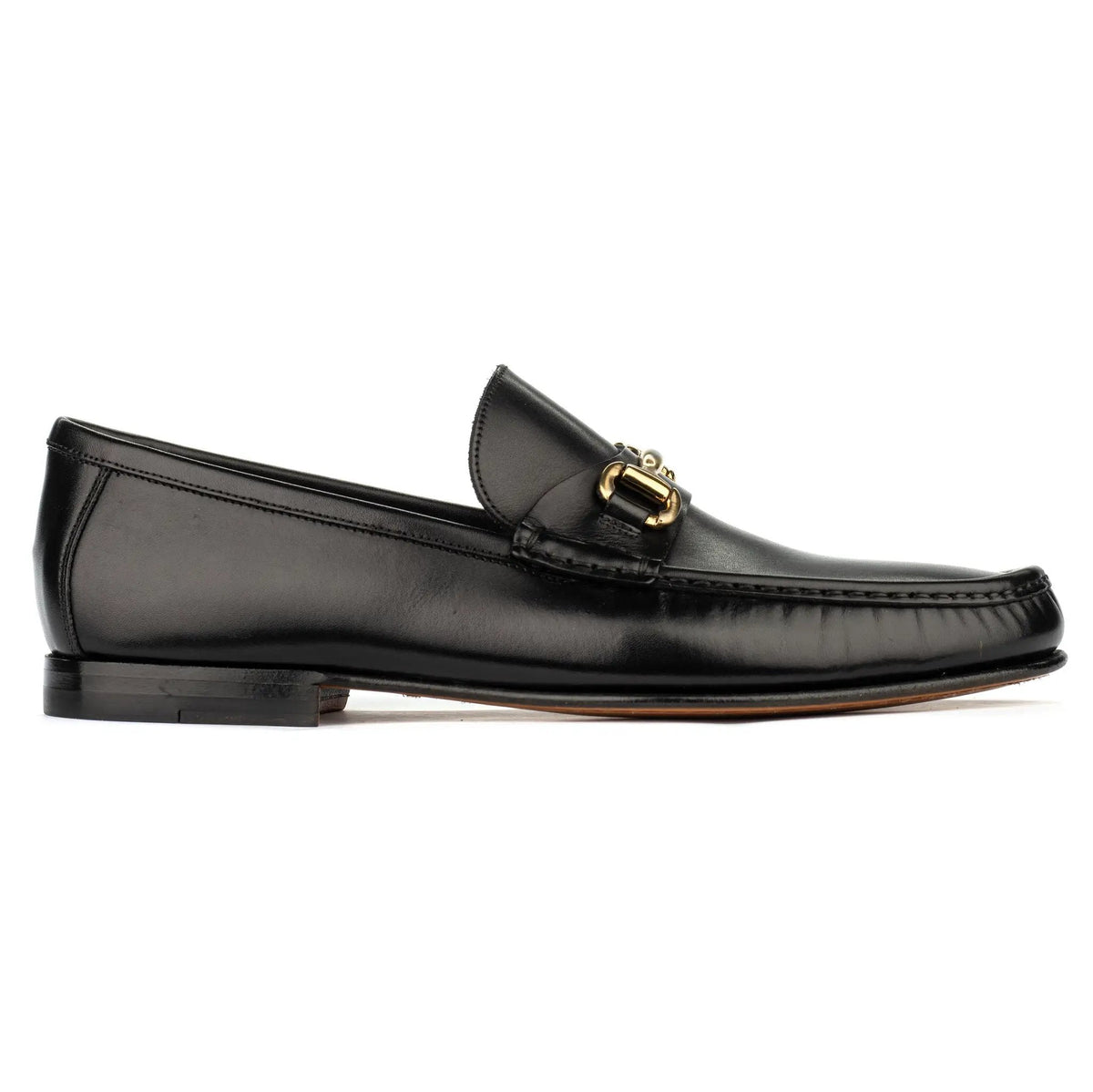 To Boot New York Watts Black Leather Bit Loafer