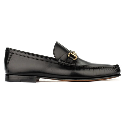 To Boot New York Watts Black Leather Bit Loafer