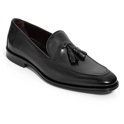To Boot New York Maurizio Black Calf Tassel Loafer