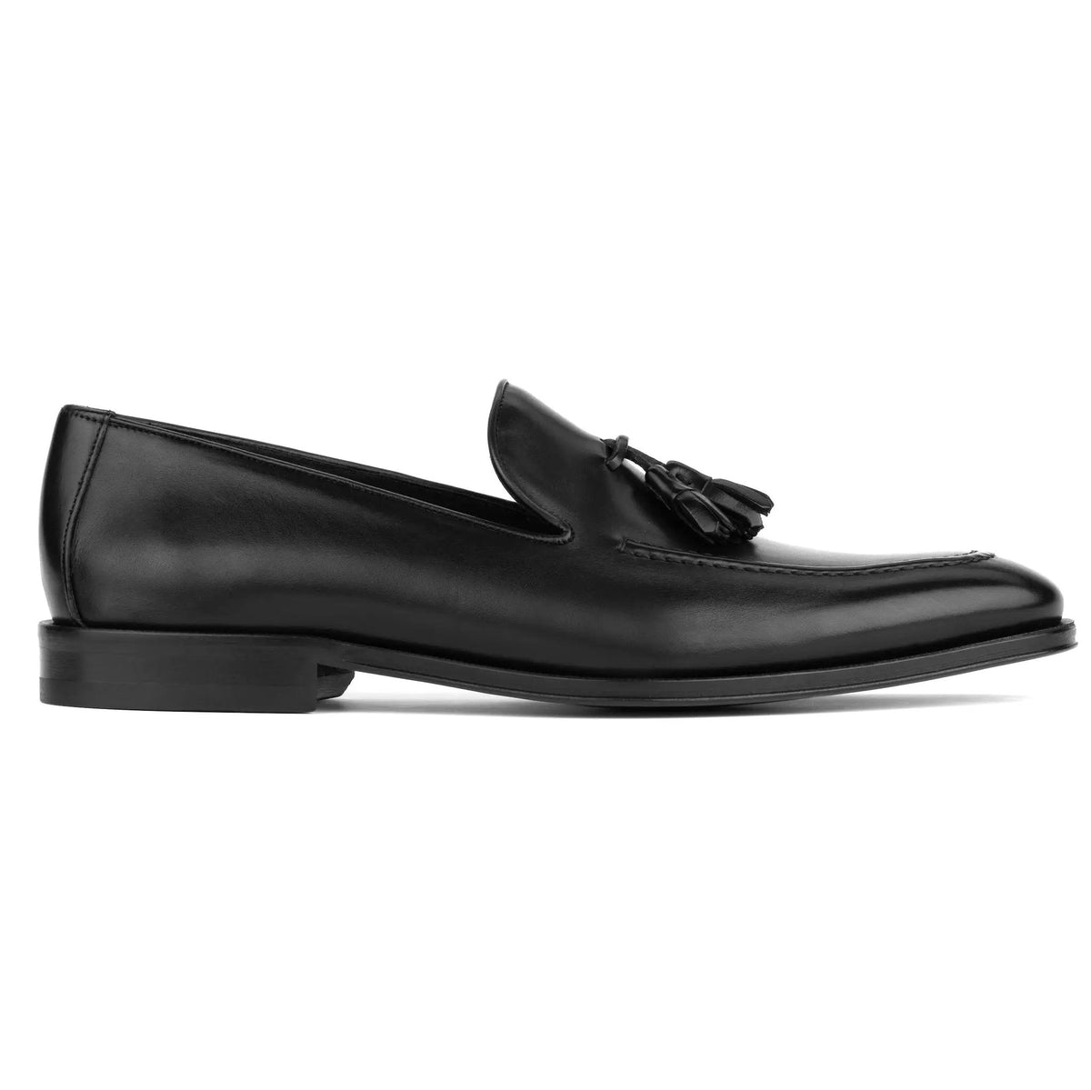 To Boot New York Maurizio Black Calf Tassel Loafer