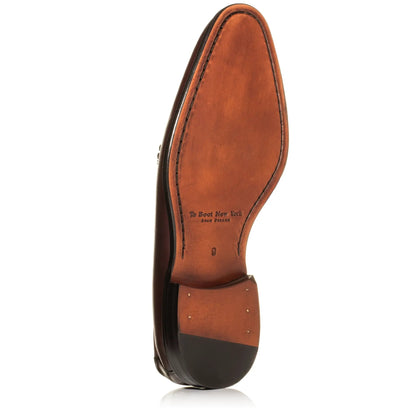 To Boot New York Maurizio Bordeaux Calf Tassel Loafer