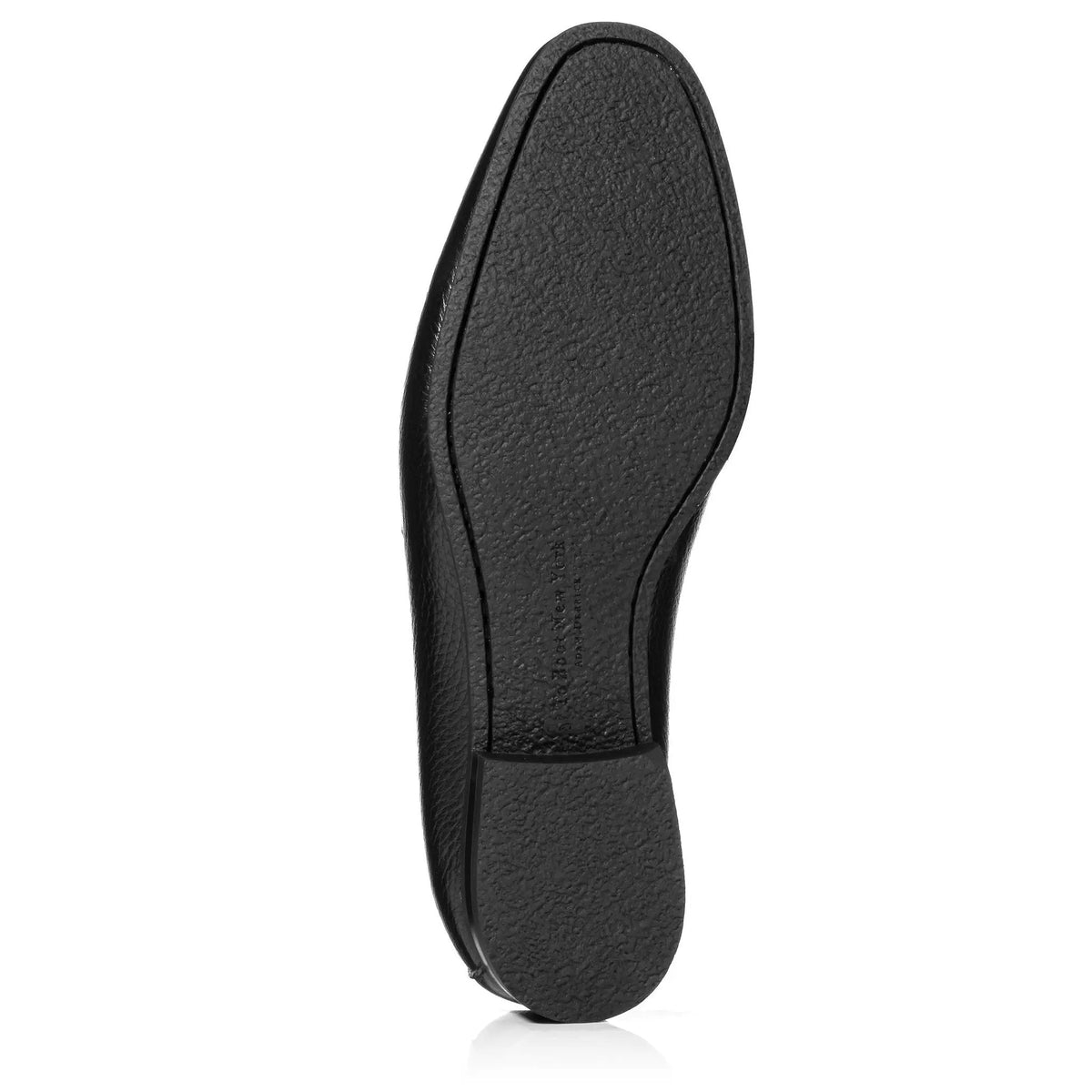 To Boot New York Merritt Black Deerskin Leather Penny Loafer Slip-On
