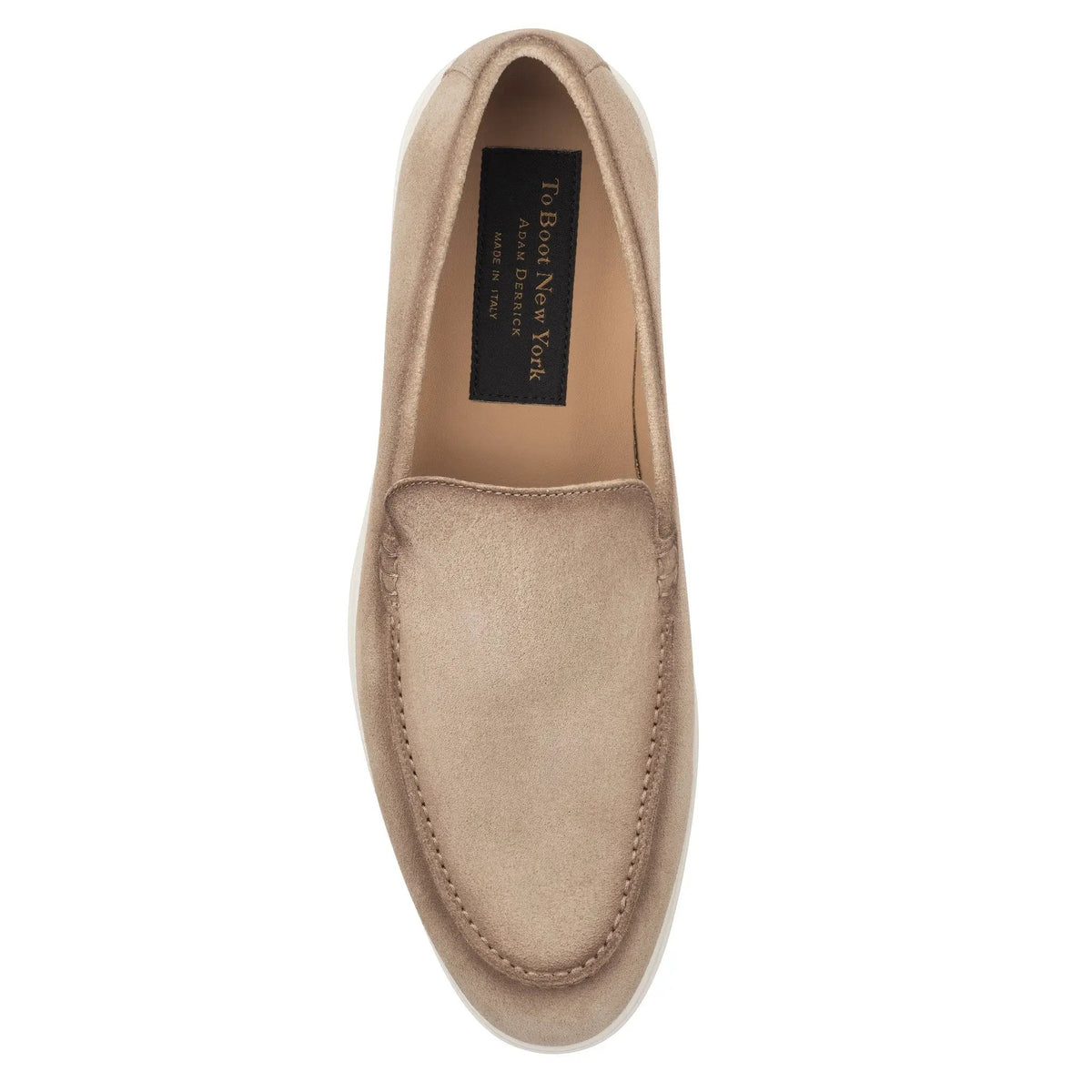 To Boot New York Montage Taupe Suede Slip-On Loafer