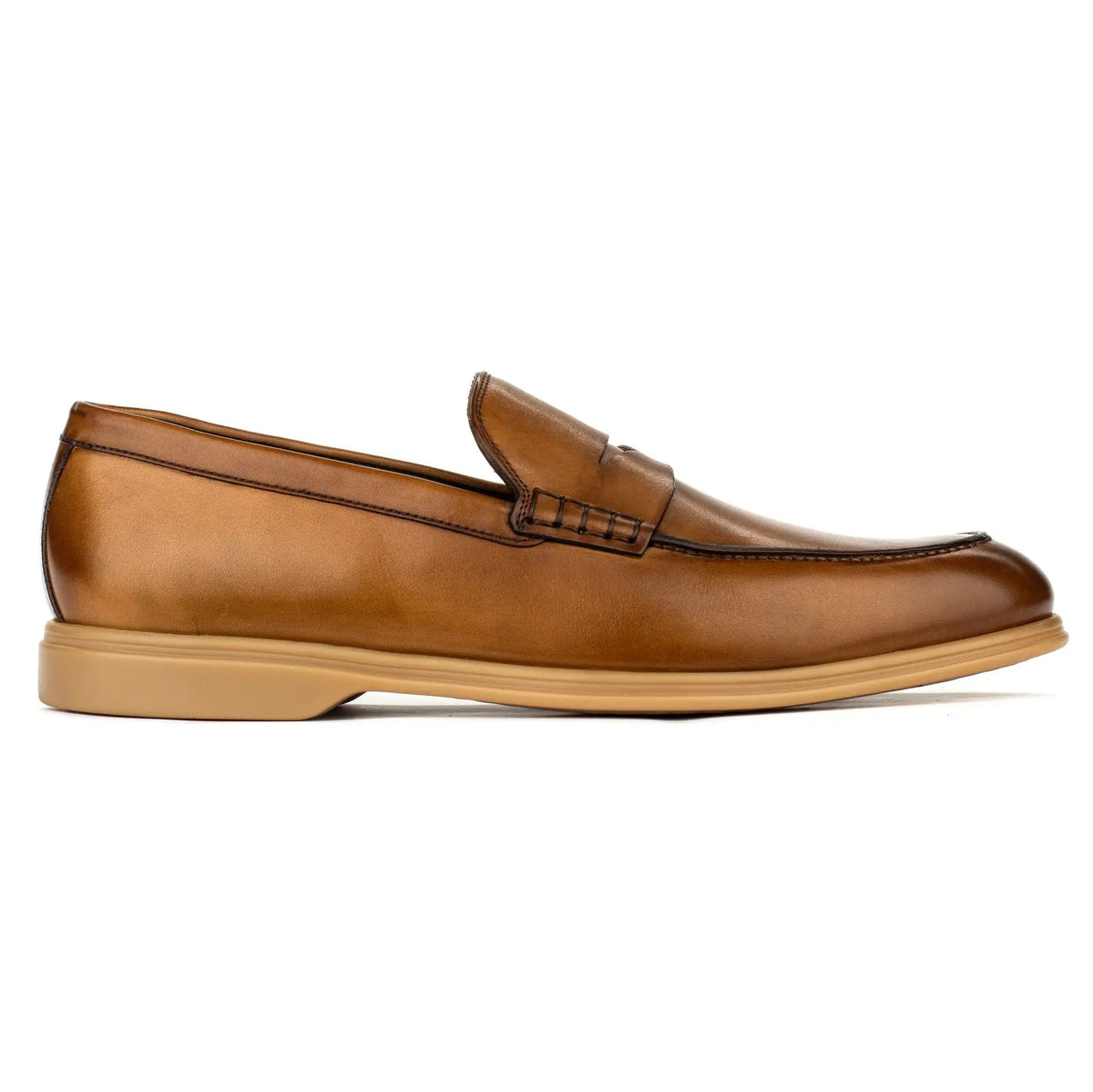 To Boot New York Nelson Burnished Tan Calf Slip-On Loafer