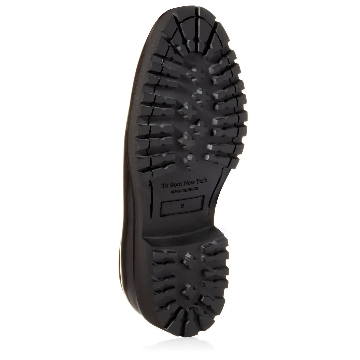 To Boot New York Nino Black Calf Lug Sole Penny Loafer