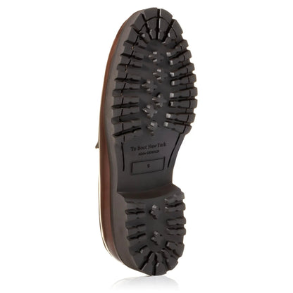 To Boot New York Nino Brown Calf Lug Sole Penny Loafer