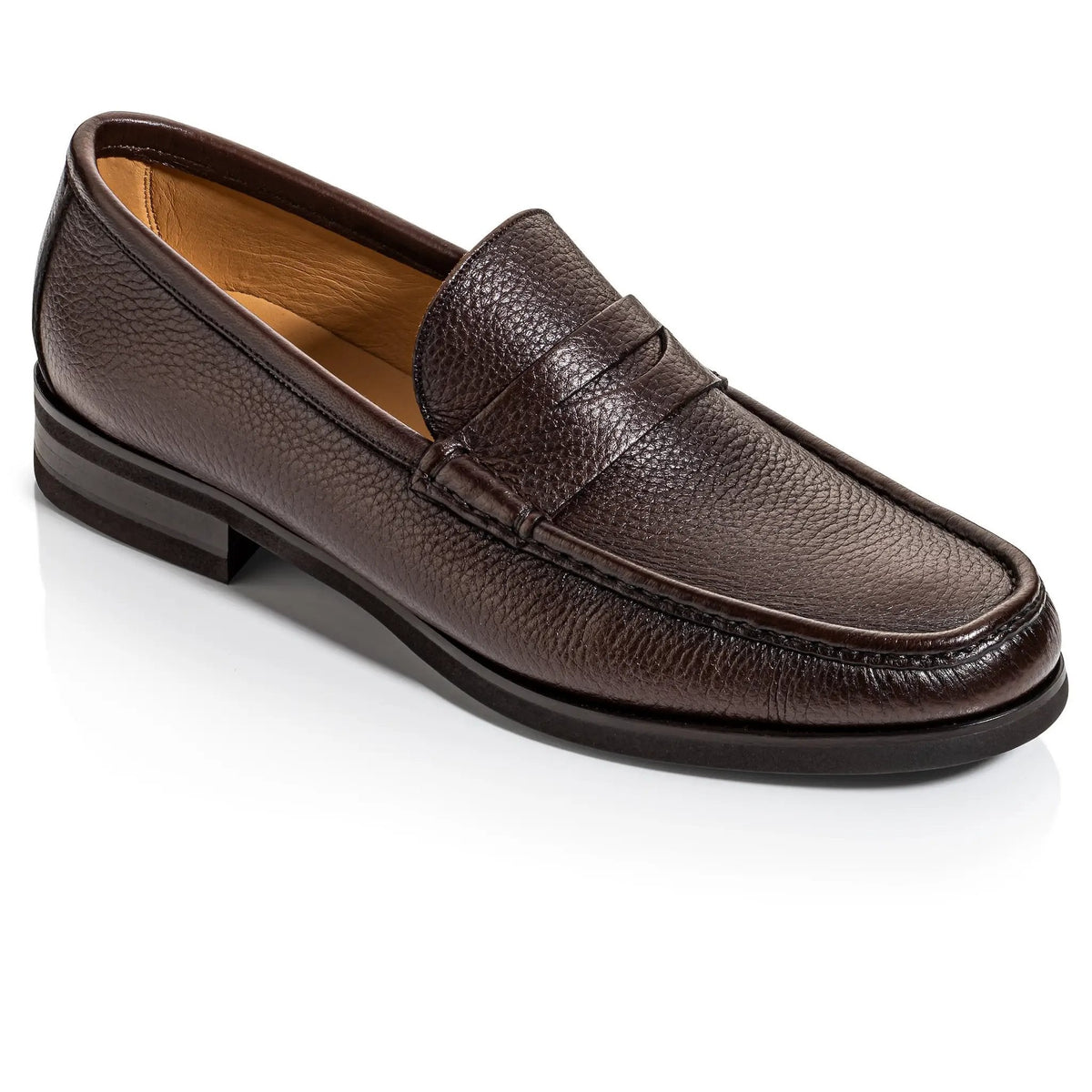 To Boot New York Pernell Brown Deerskin Loafer