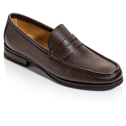 To Boot New York Pernell Brown Deerskin Loafer