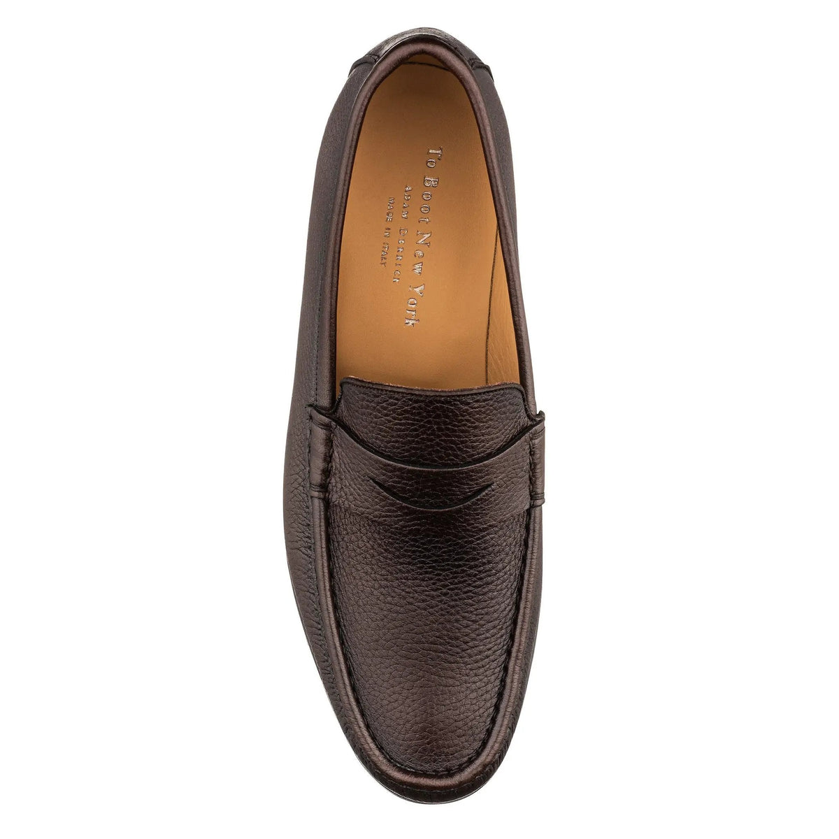 To Boot New York Pernell Brown Deerskin Loafer