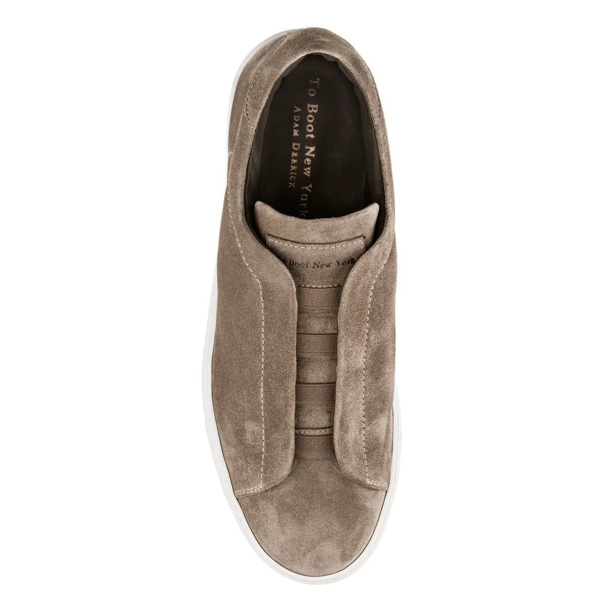 To Boot New York Stone Taupe Suede Slip-On Sneaker