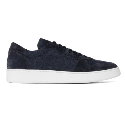 To Boot New York Whitworth Blue Cashwool Court Sneaker